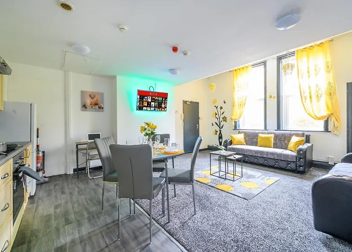 -f5gh- For Relaxed & Cosy Stay, Free Parking, Wifi *