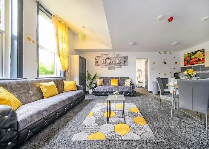 -f5gh- For Relaxed & Cosy Stay, Free Parking, Wifi Lejlighed Leeds (West Yorkshire)