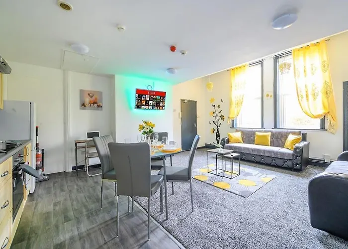 -f5gh- For Relaxed & Cosy Stay, Free Parking, Wifi Lejlighed *